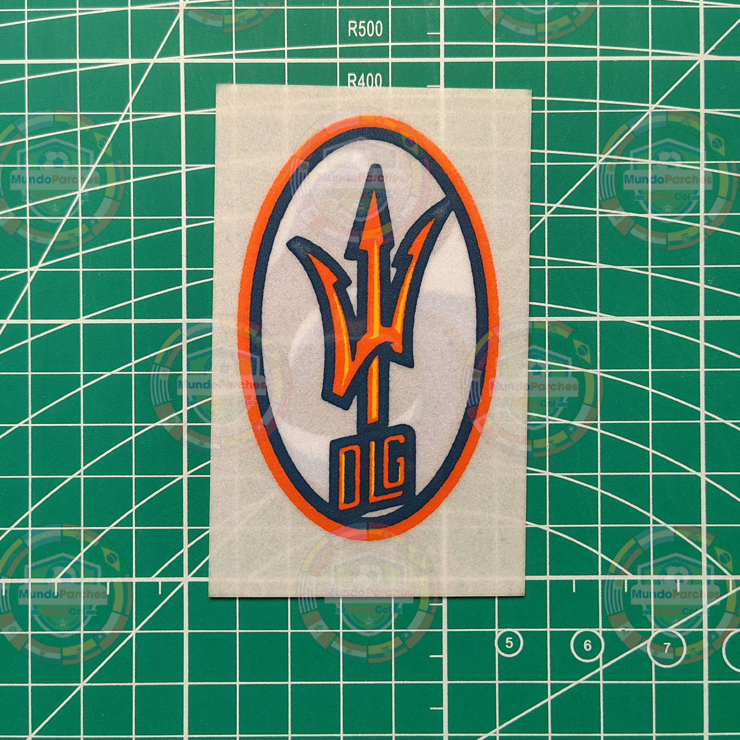 Escudo Deportivo La Guaira Material Tpu (Caucho) Full Color