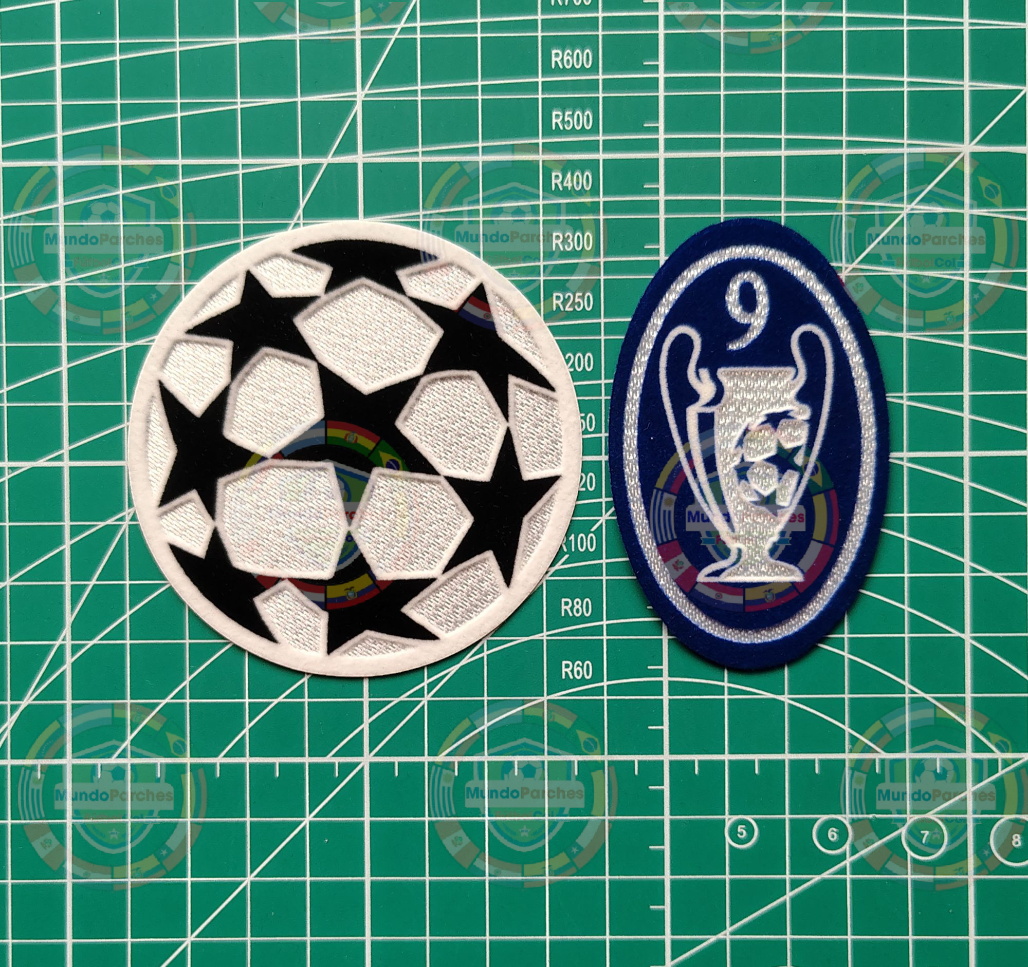 Set Parches Champions League 2002-2003 Real Madrid