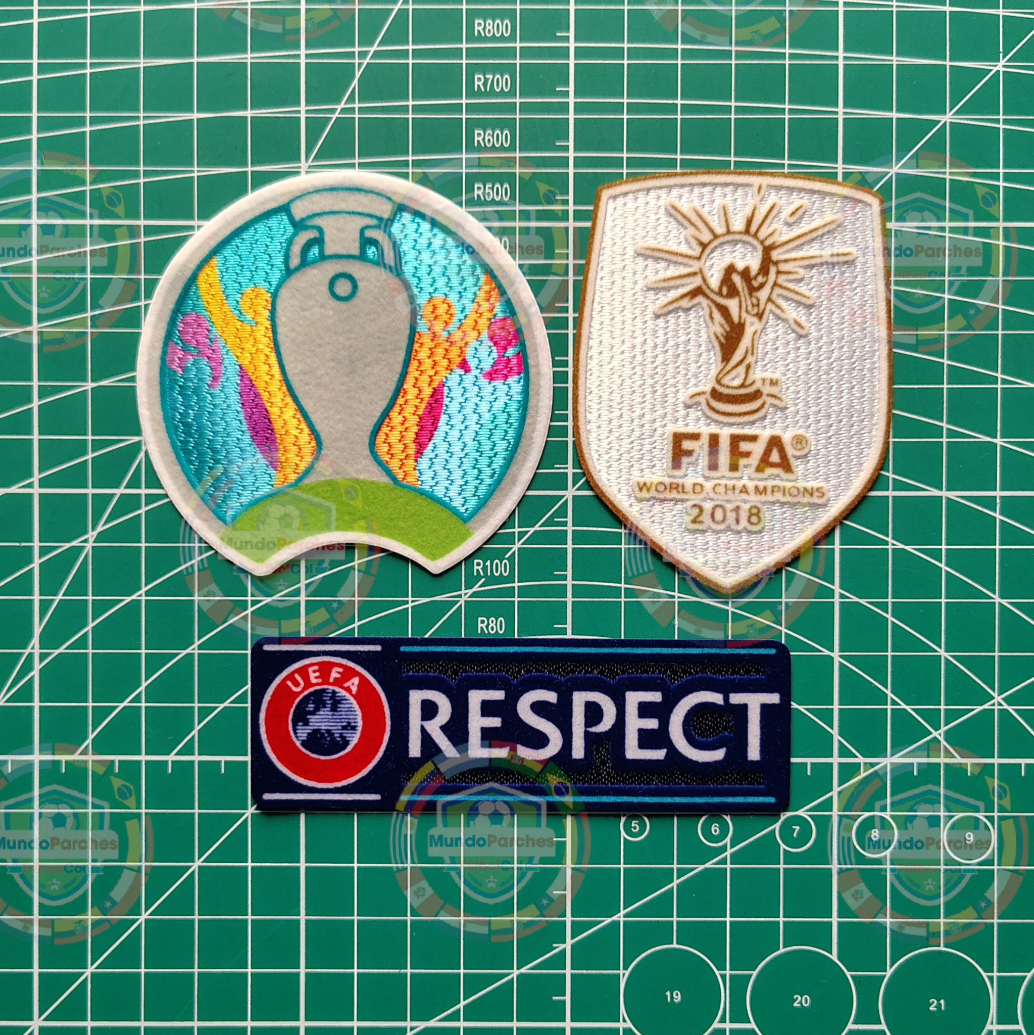 Set Parches Euro 2020 Selección Francia 2