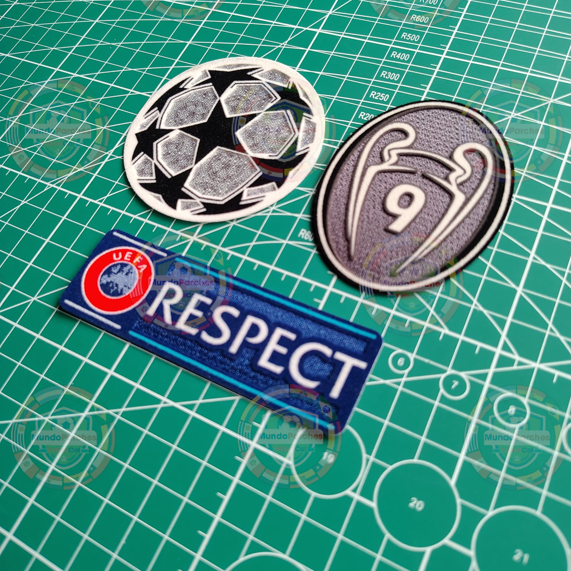 Set Parches Champions League 2012-2013 Real Madrid