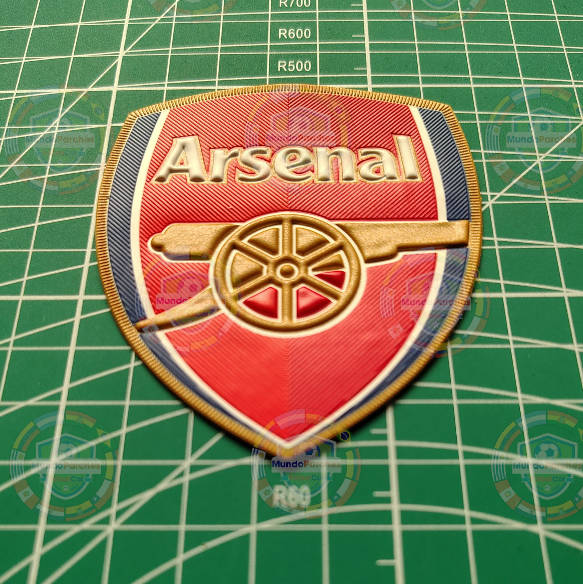 Escudo Arsenal Inglaterra material TPU (Caucho) Full color
