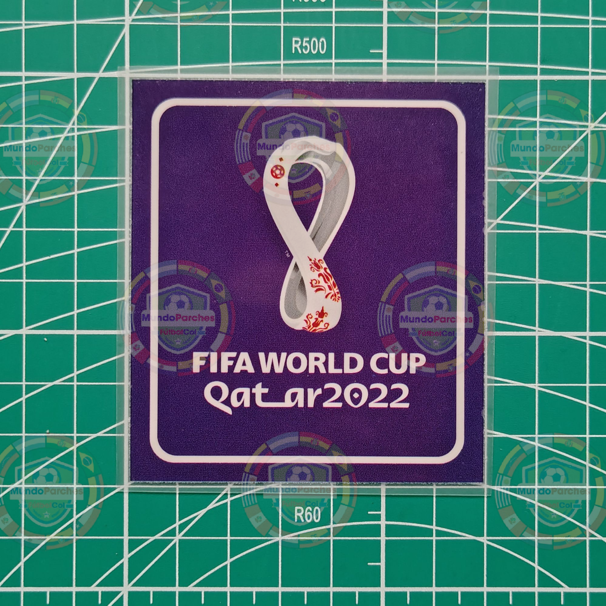 Set Parches Mundial Catar Qatar 2022 Prendas Claras