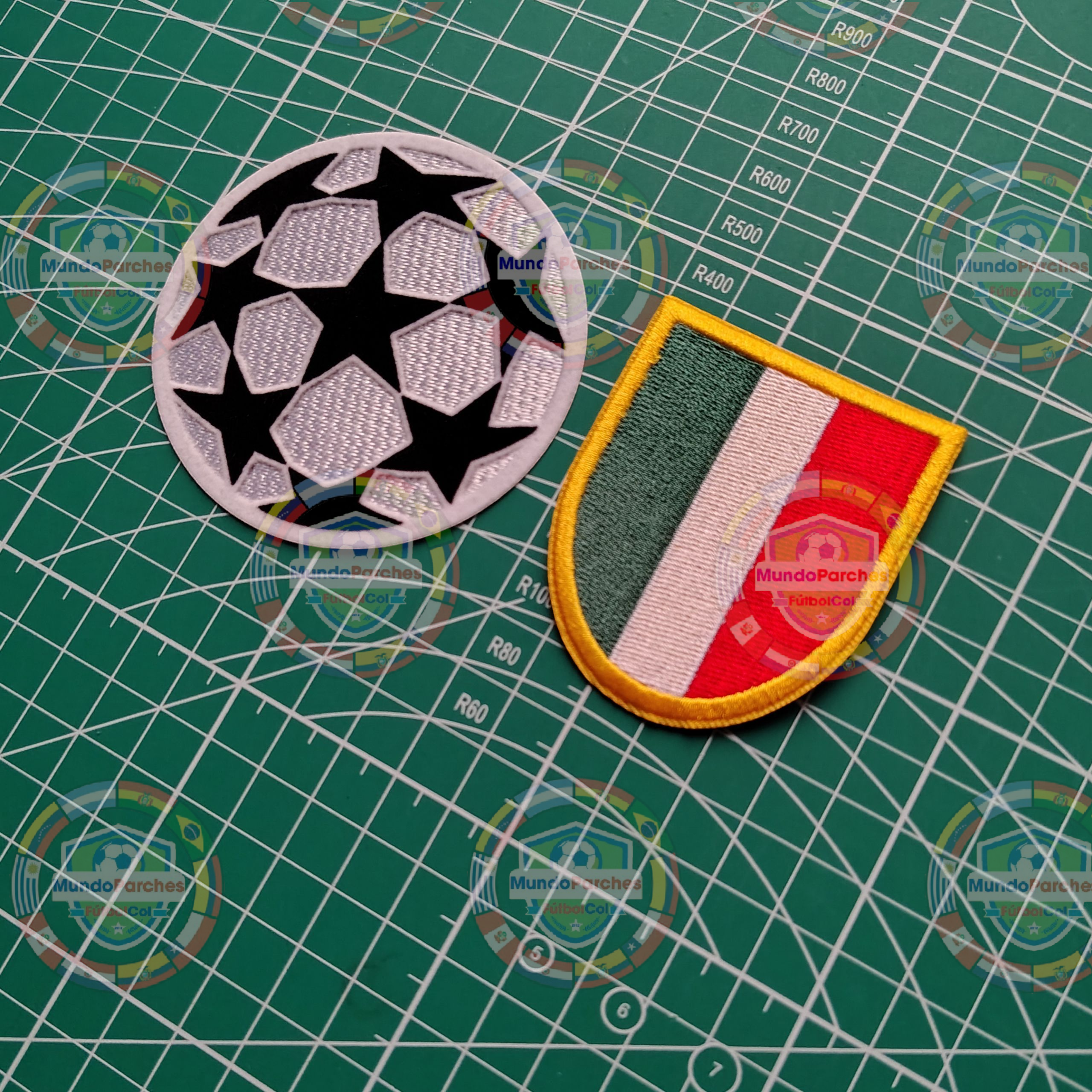 Set Parches Champions League 1998-1999 Juventus