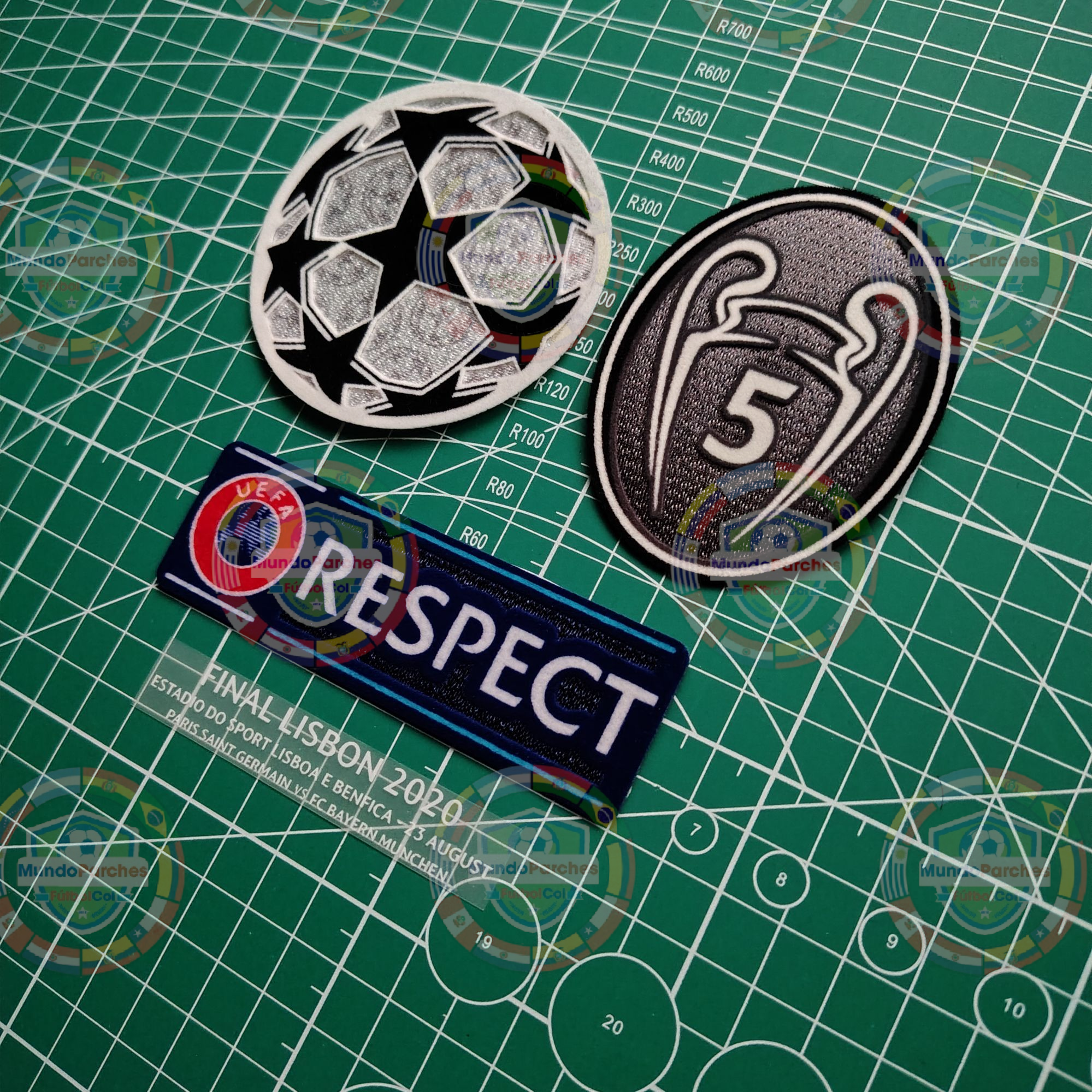 Set Parches Champions League Final 2020 Bayern Munich
