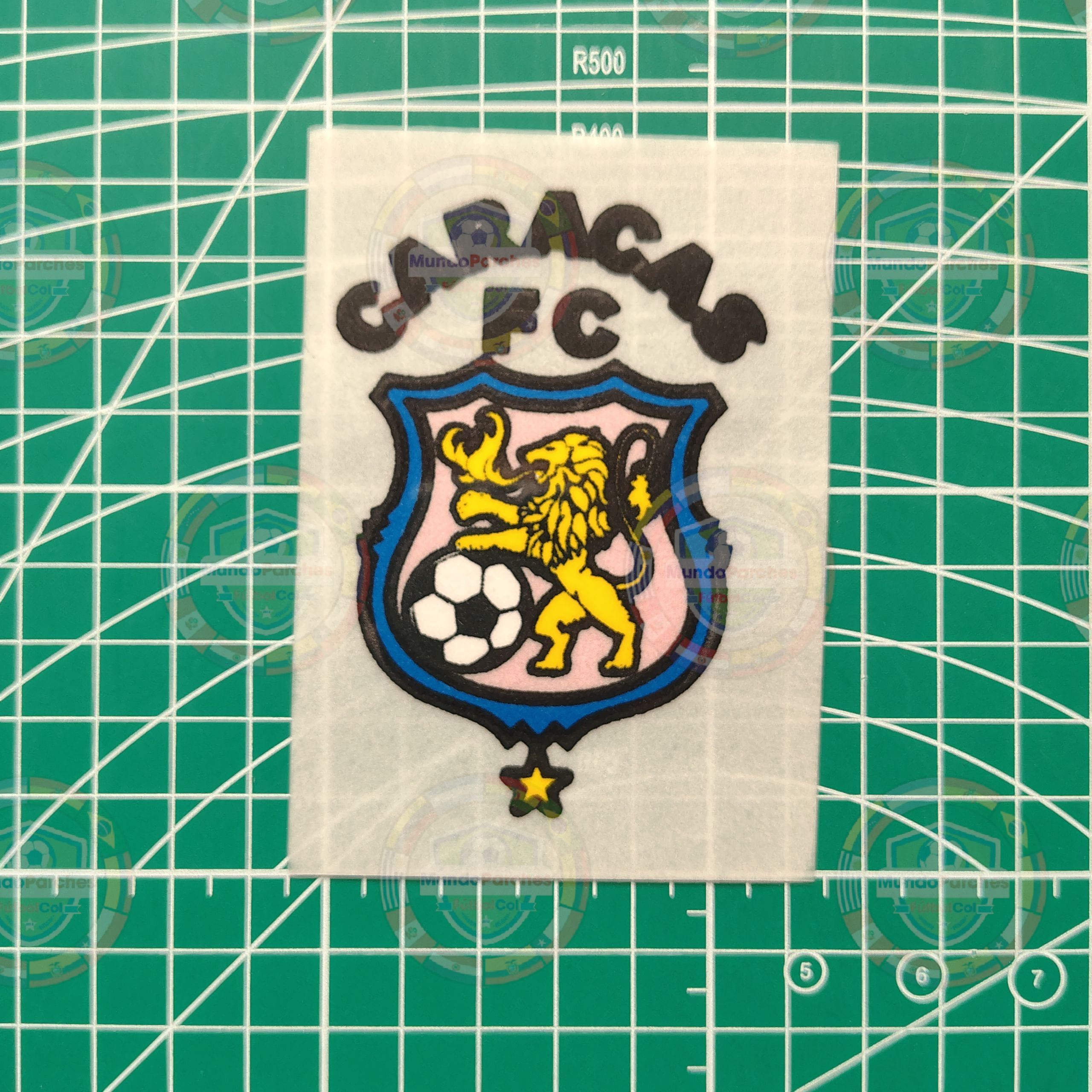 Escudo Caracas Fc Material Flock Full Color