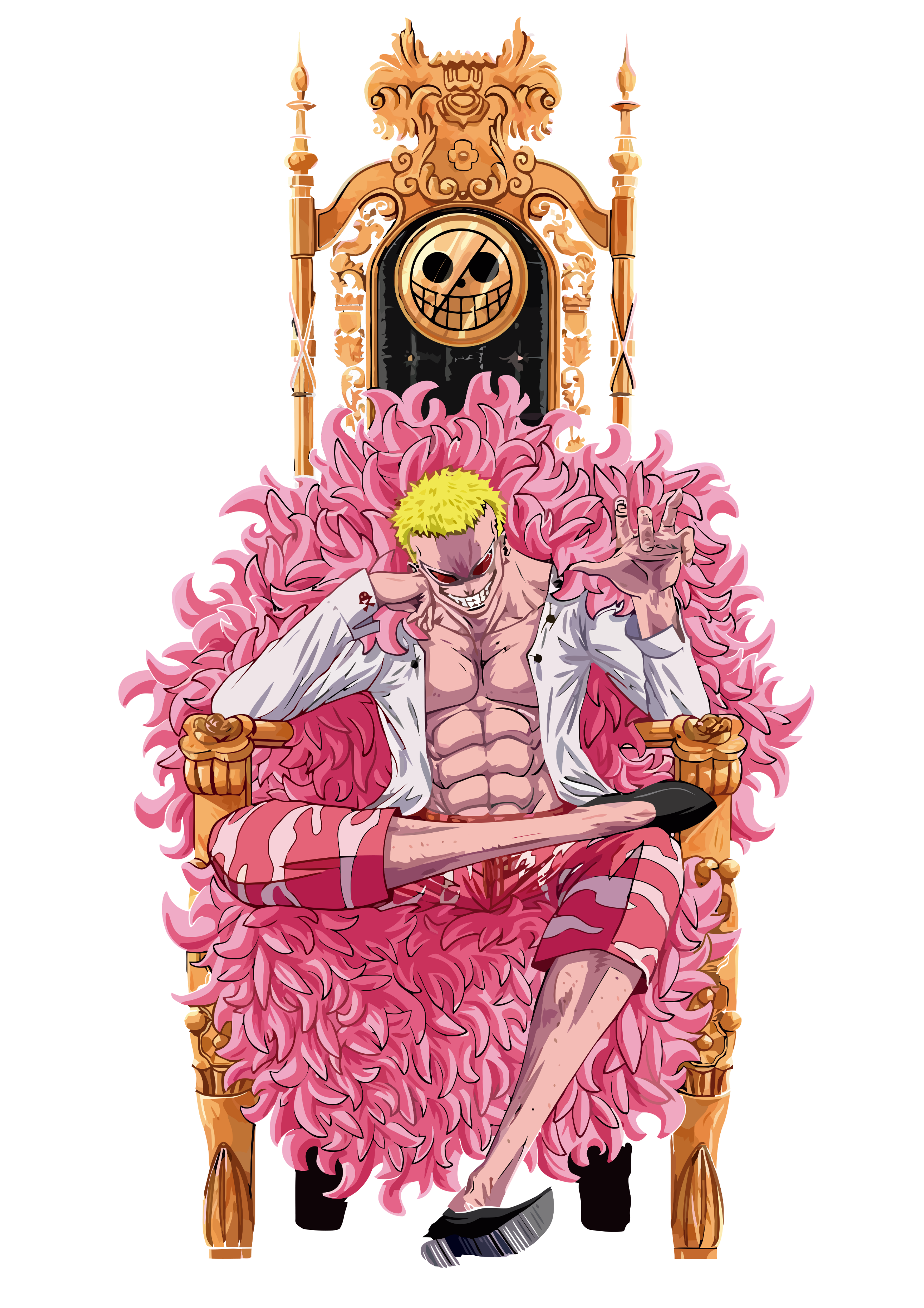 Arte Digital Donquixote Doflamingo