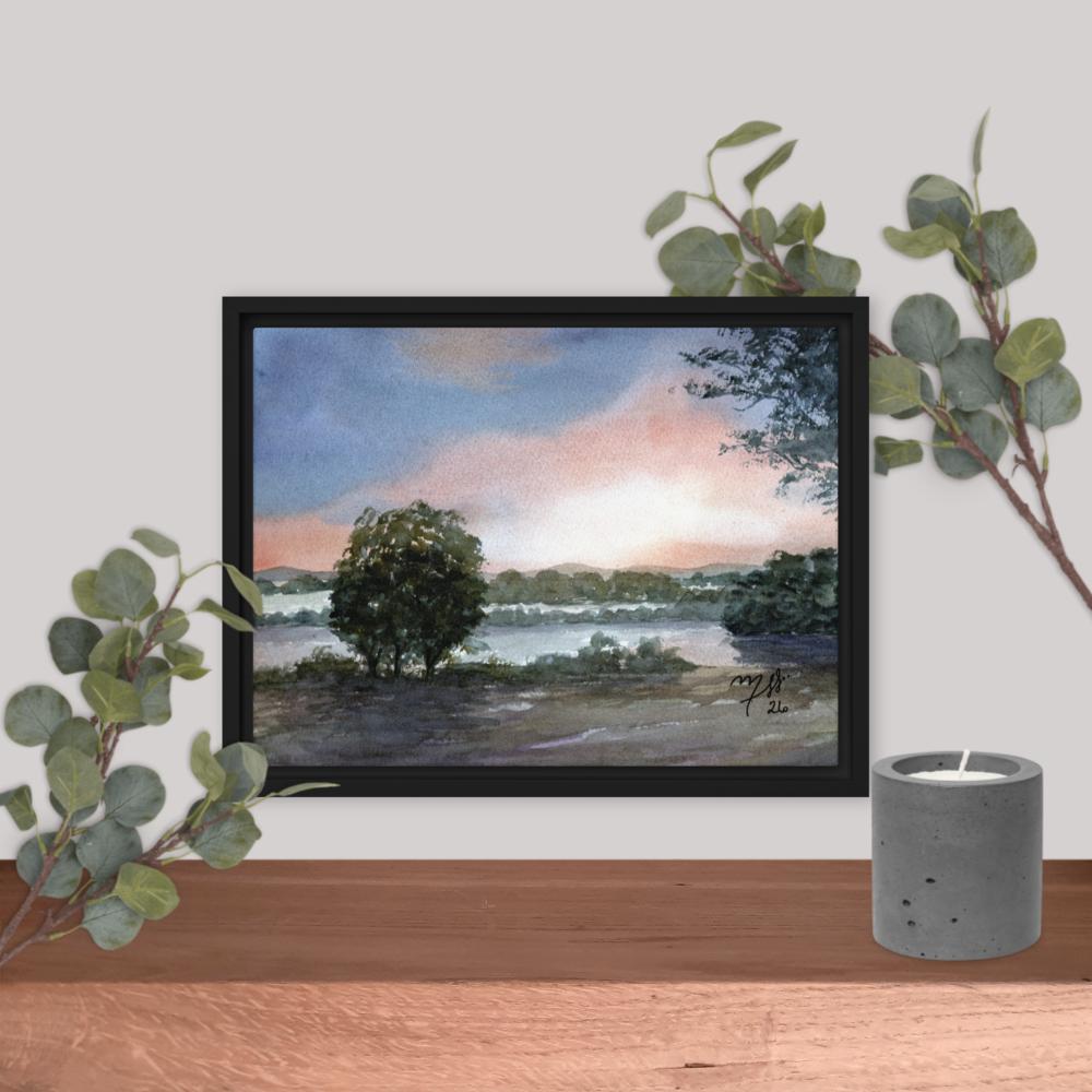 Serene Evening Sunset