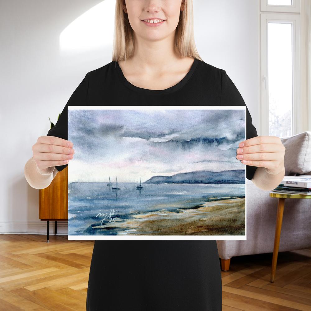 Stormy Coastal Waters