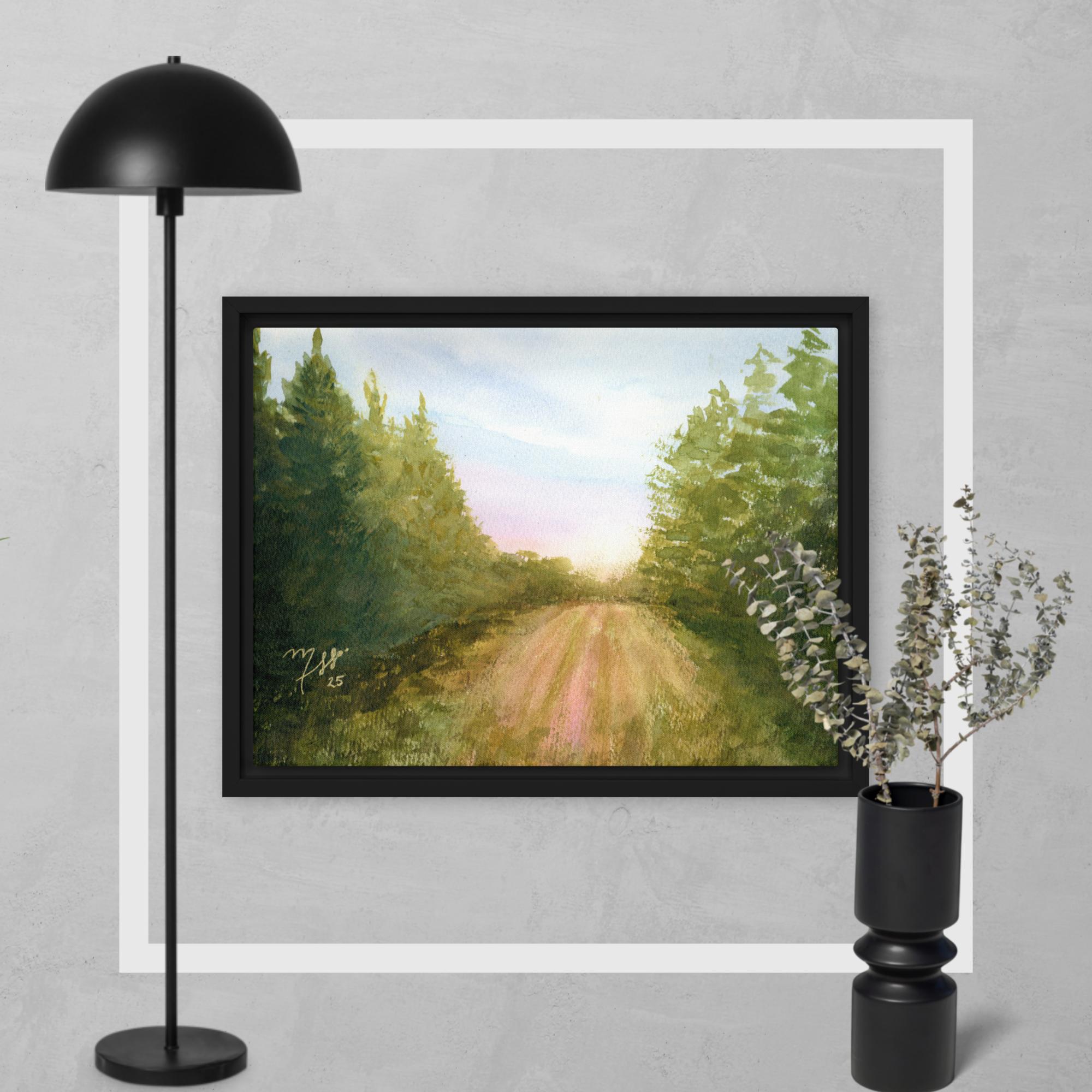 Forest Trail at Sunrise