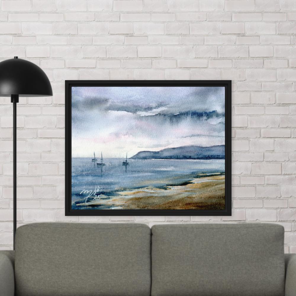 Stormy Coastal Waters