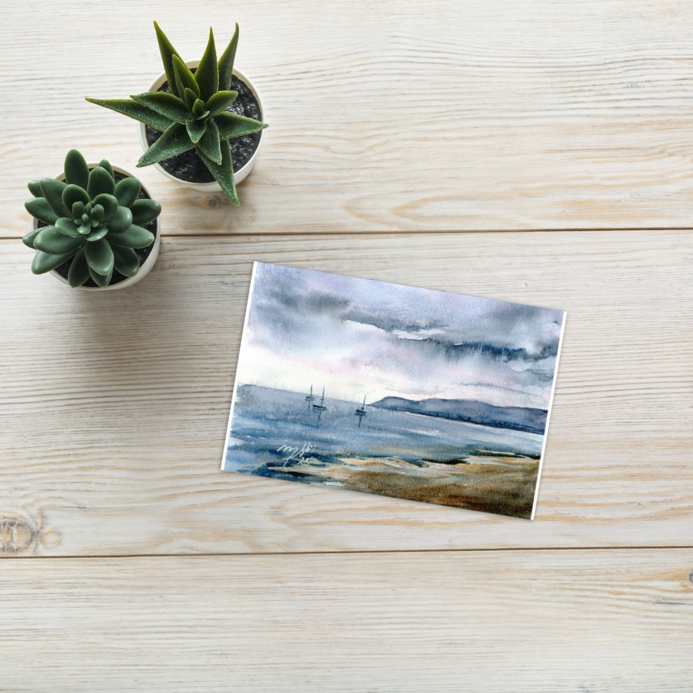 Stormy Coastal Waters