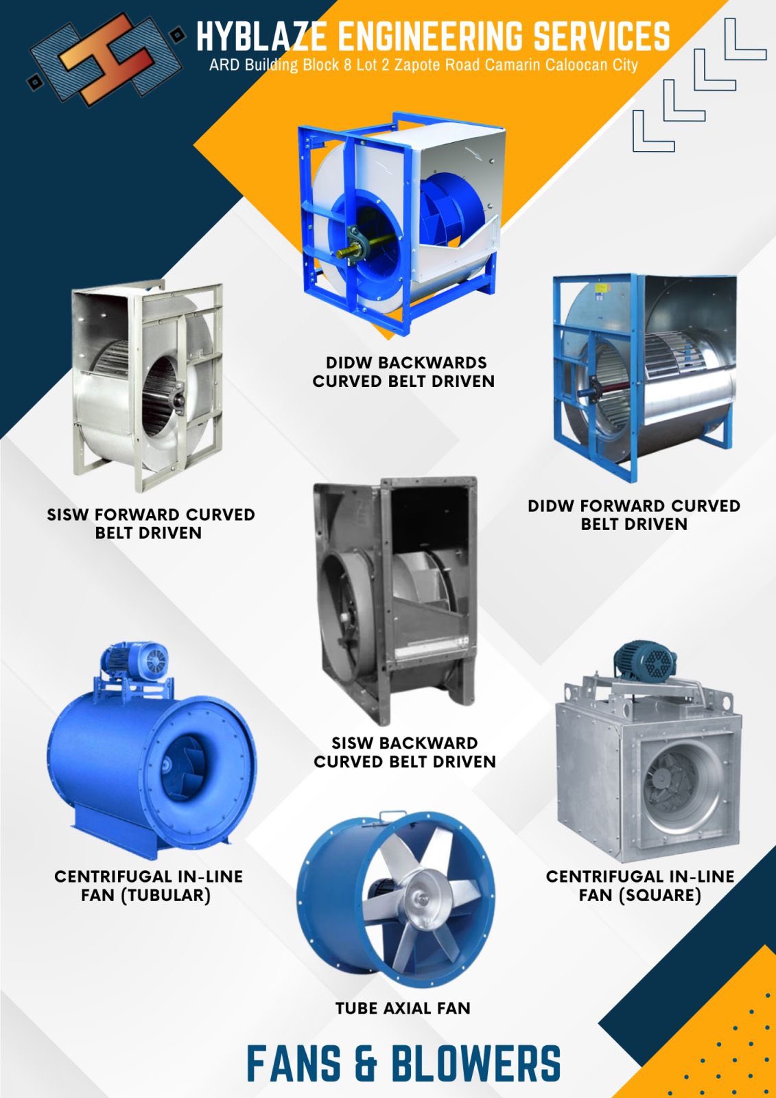Industrial Fans & Blowers Installation Service