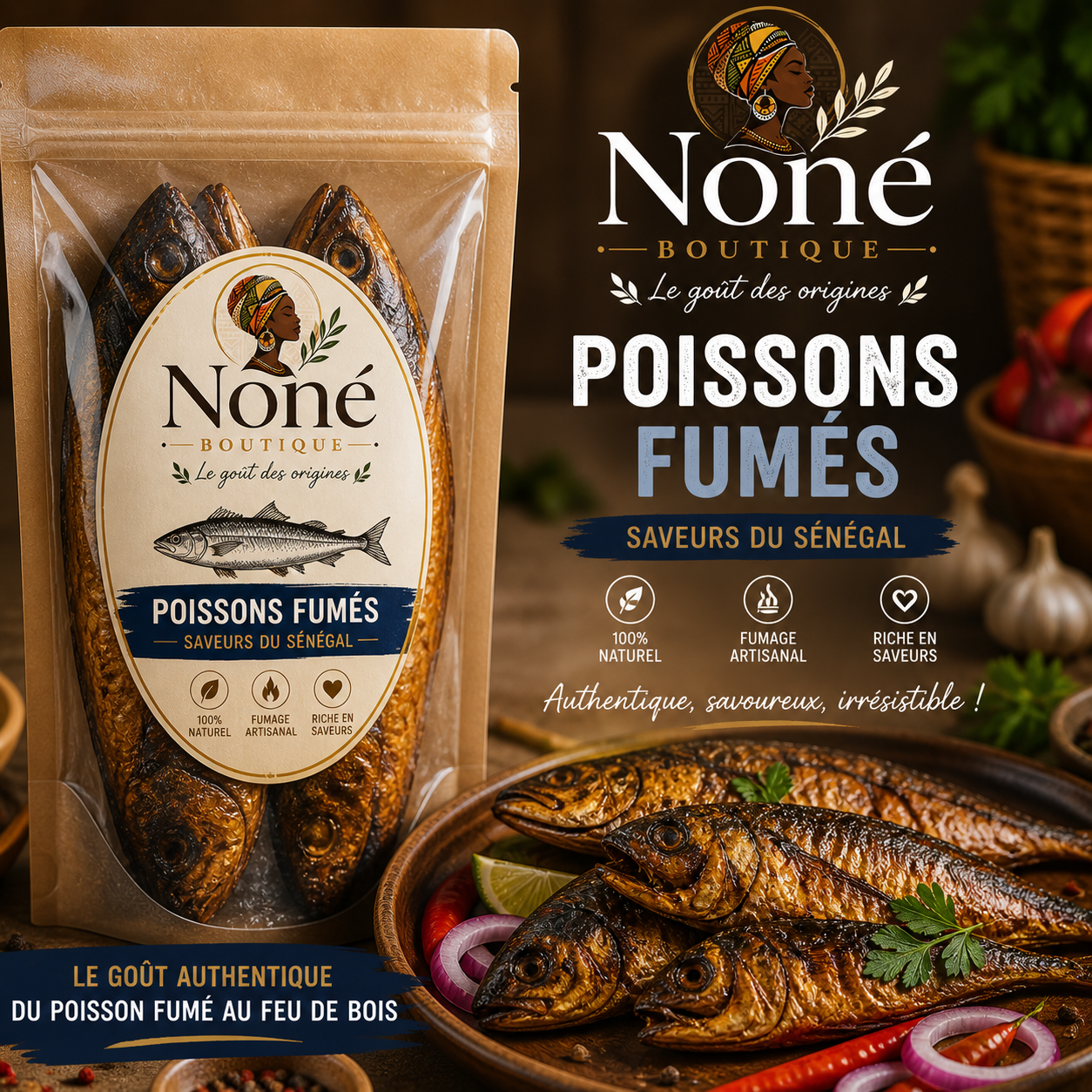 Poissons fumés