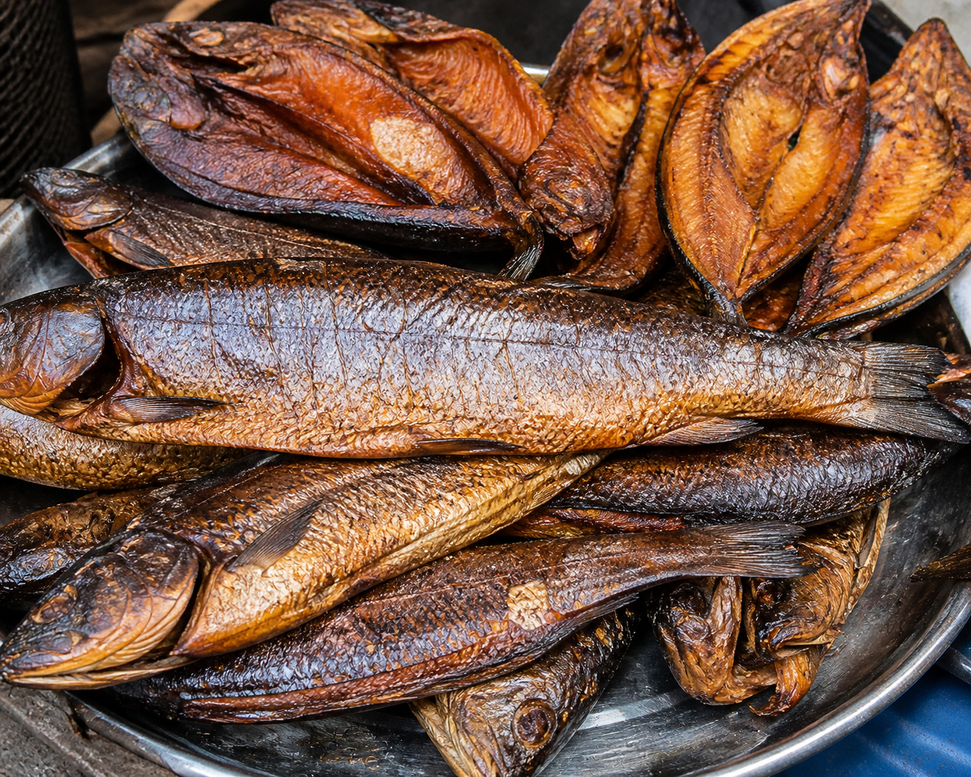 Poisson fumé traditionnel du Sénégal