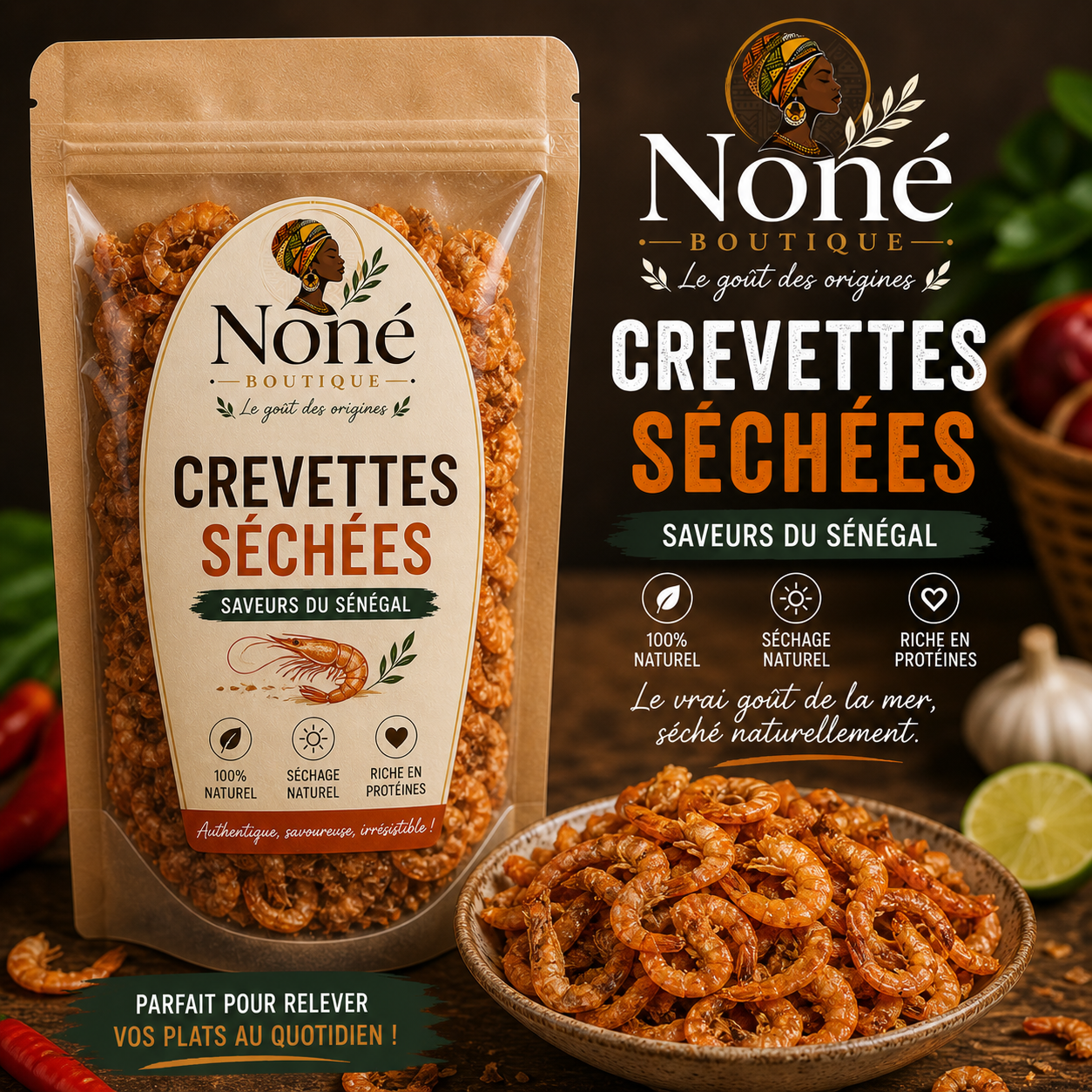 Crevettes Séchées