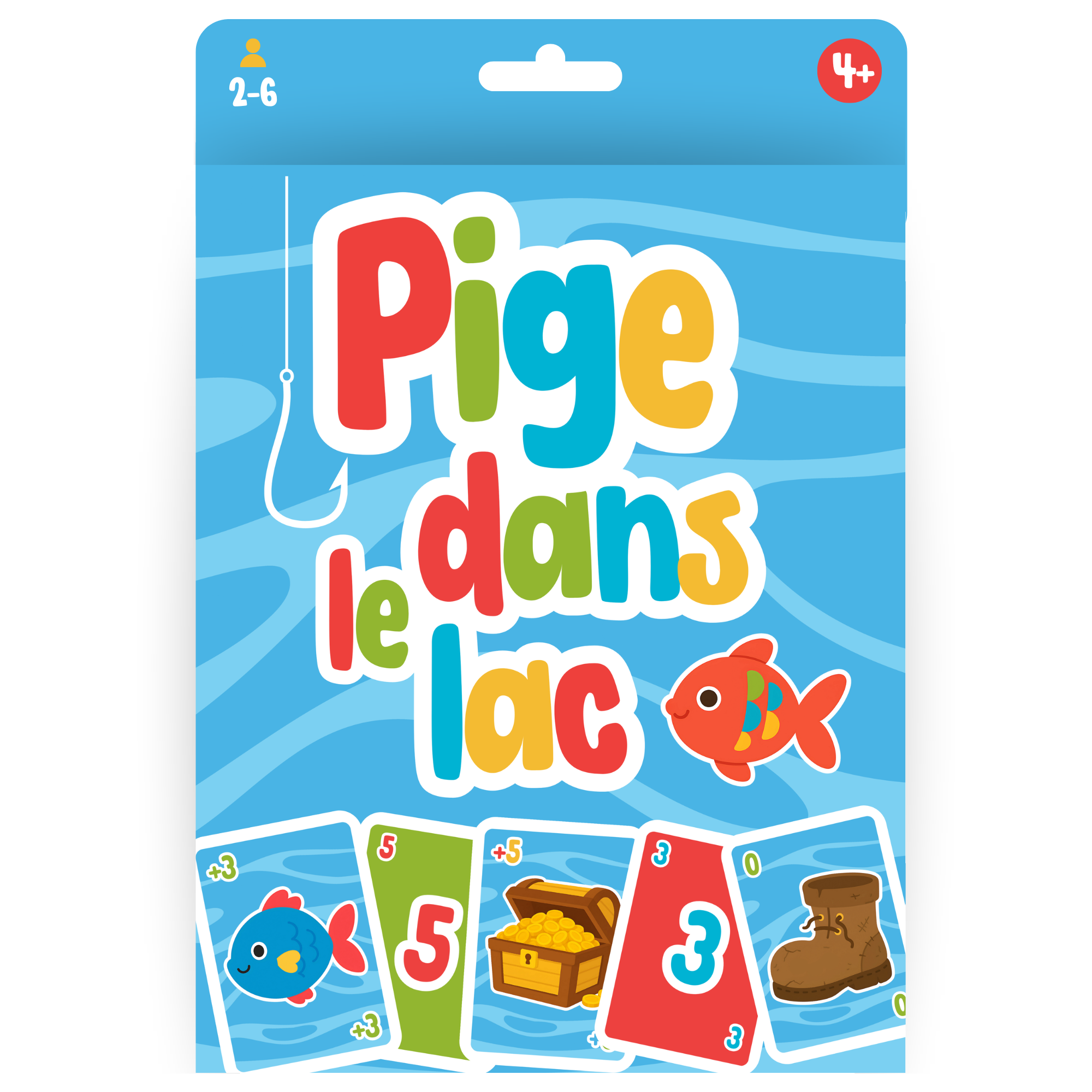 Pige dans le lac – Jeu de cartes pour enfants