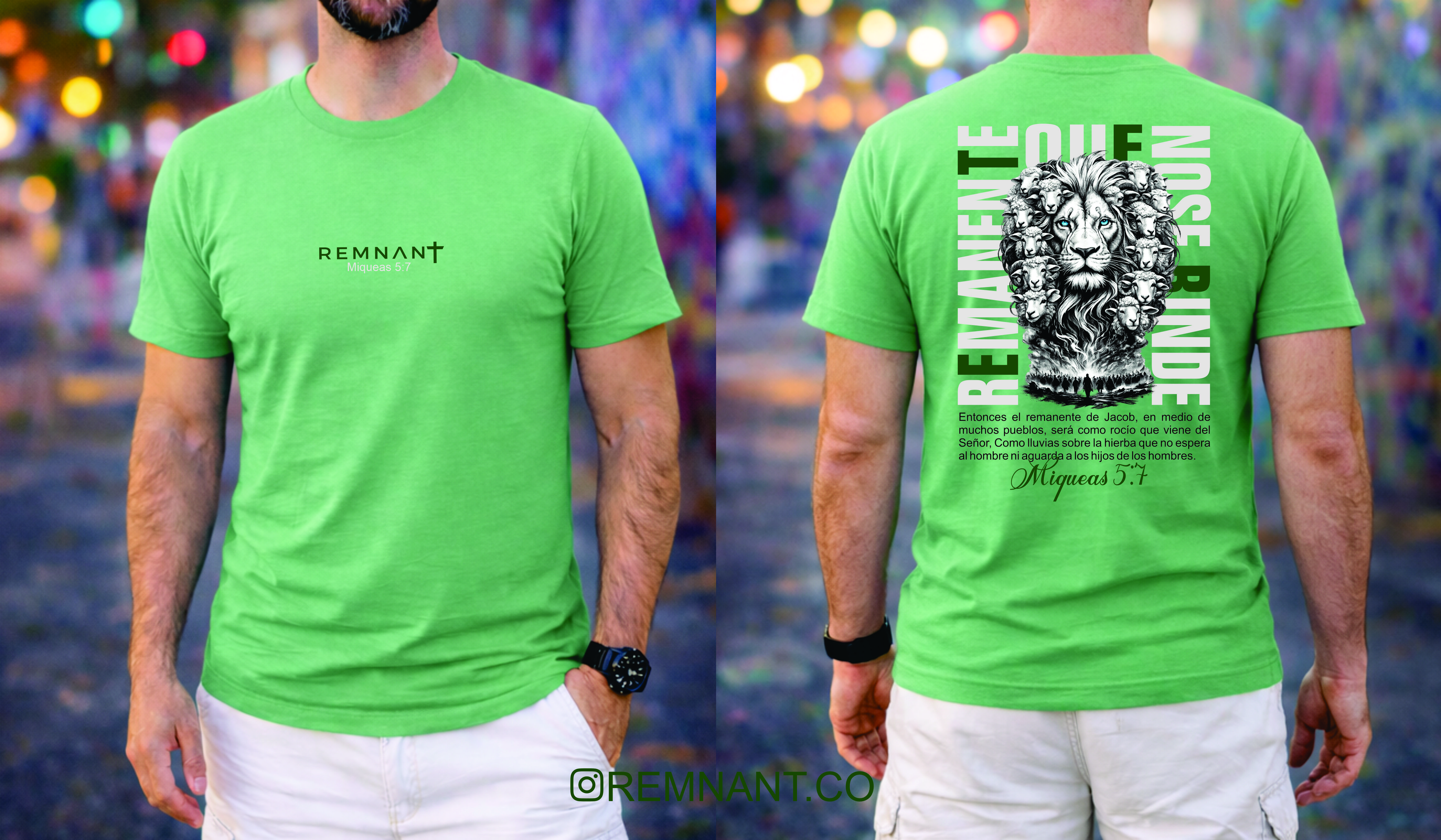 Camiseta Remnant Leon