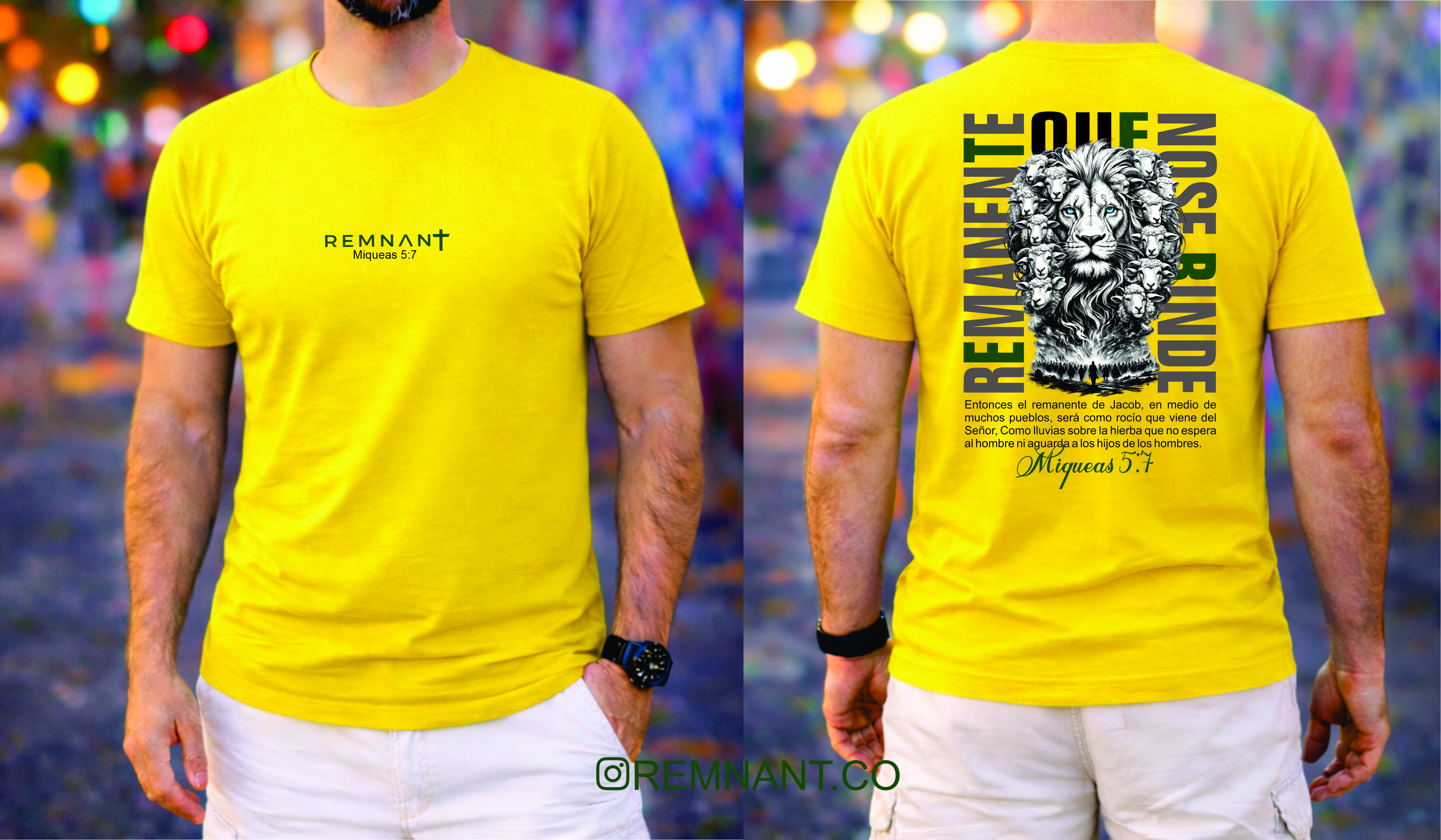 Camiseta Remnant Leon