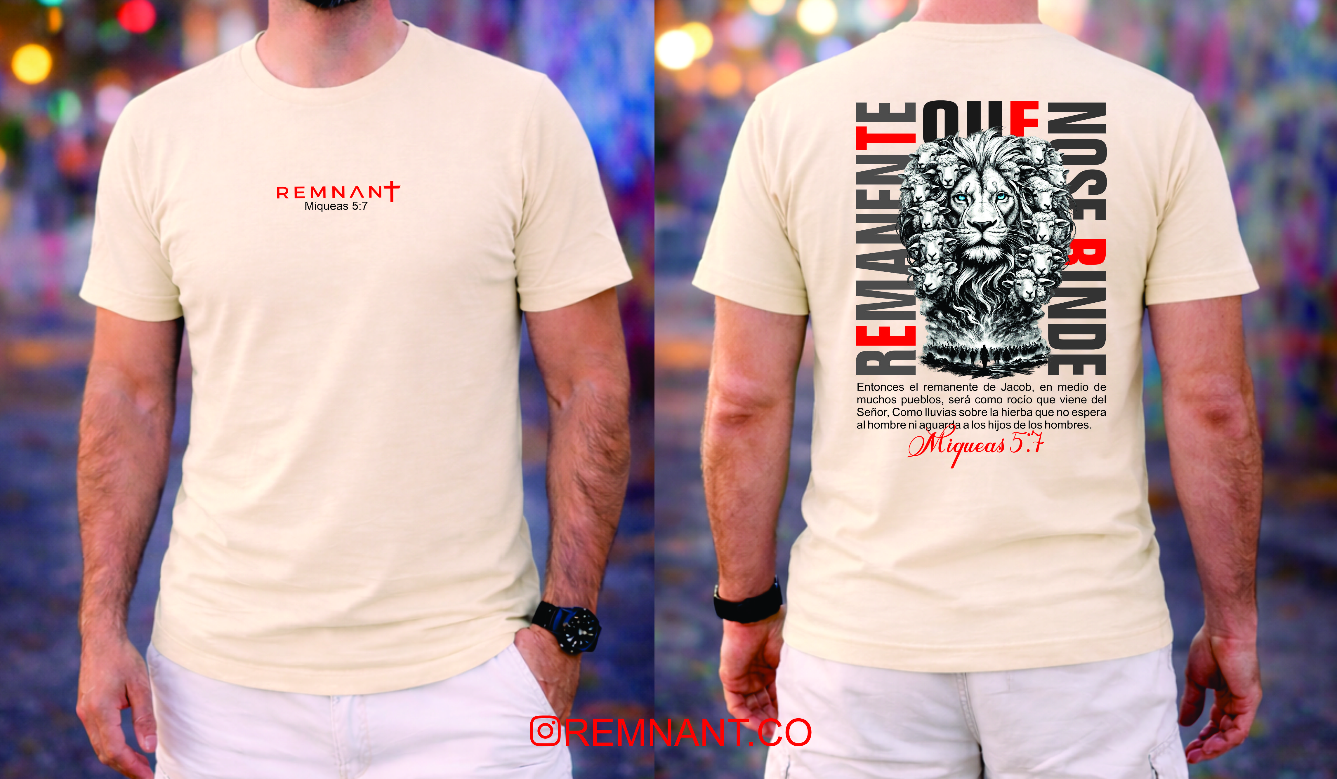 Camiseta Remnant Leon