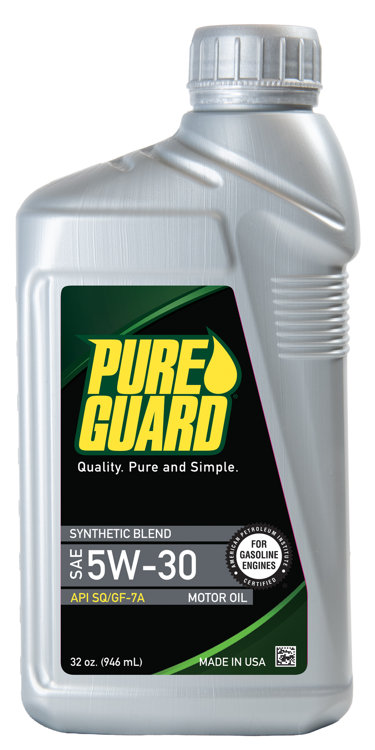 ACEITE PURE GUARD Mezcla Sintética 5W30 SP - 32oz /12 PIEZAS