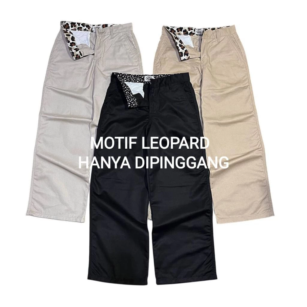 Celana Chinos Baggy Gombrong