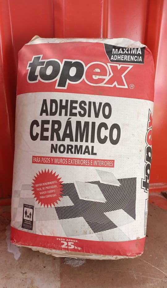 Adhesivo Cerámico Topex 25kg