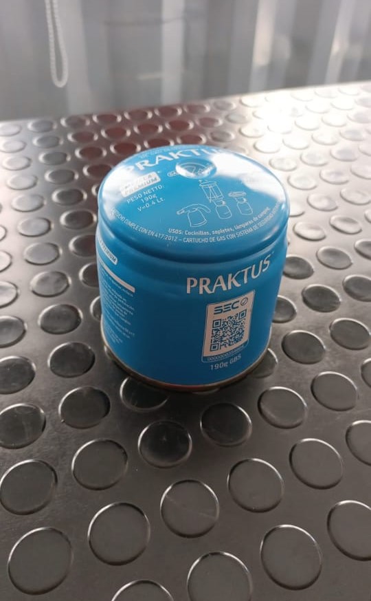 Cartucho de gas PRTAKTUS