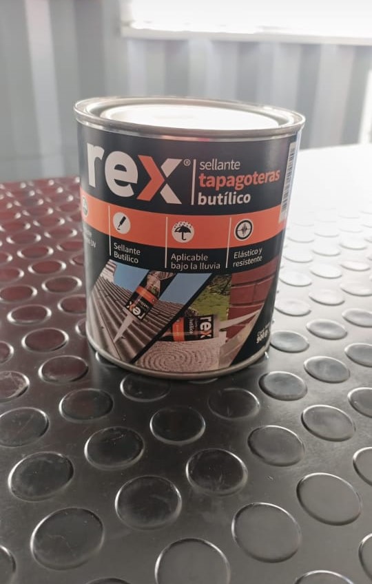 Sellante Tapagoteras Butílico Rex