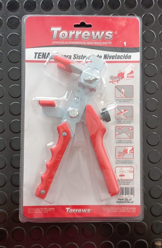 Tenaza para sistema de nivelación