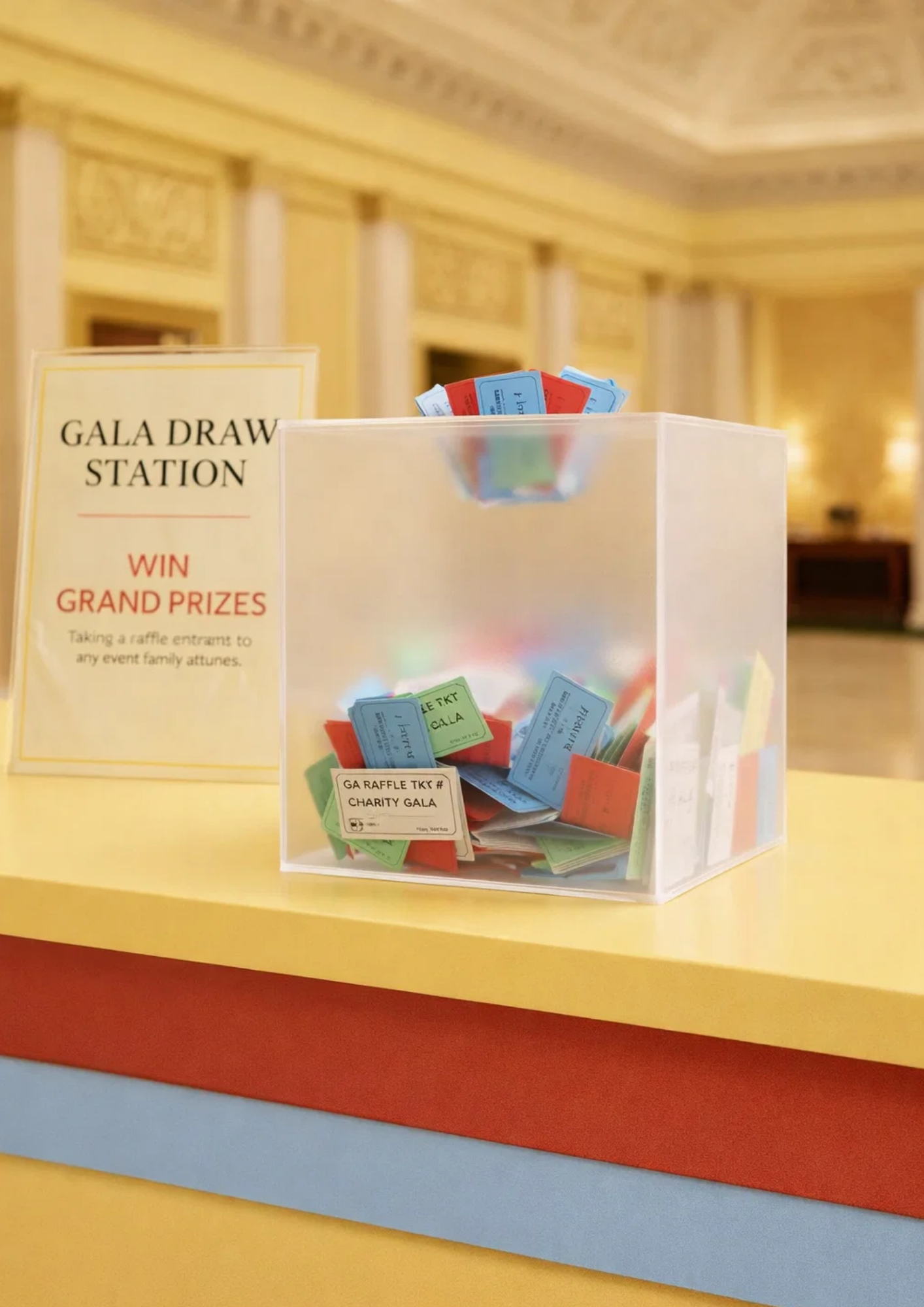 Acrylic Draw Box