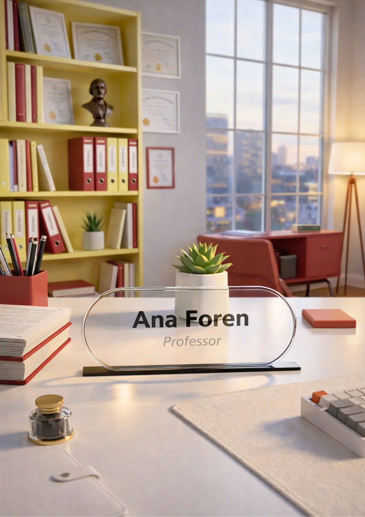 Acrylic Display Nameplate
