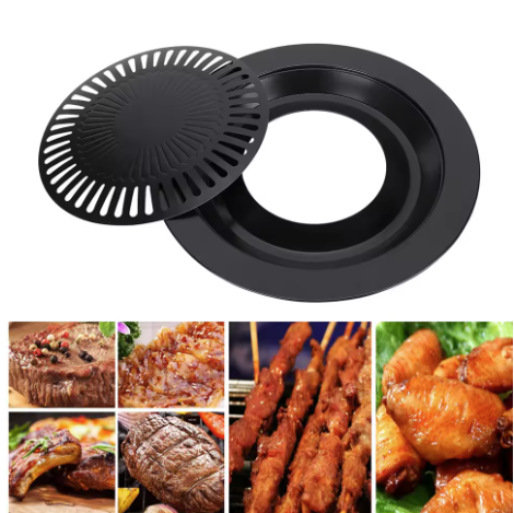 Smokeless BBQ Grill Pan