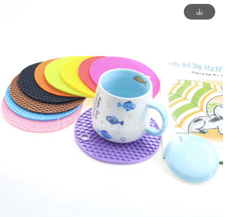 Silicone Heat-Resistant Coaster Set
