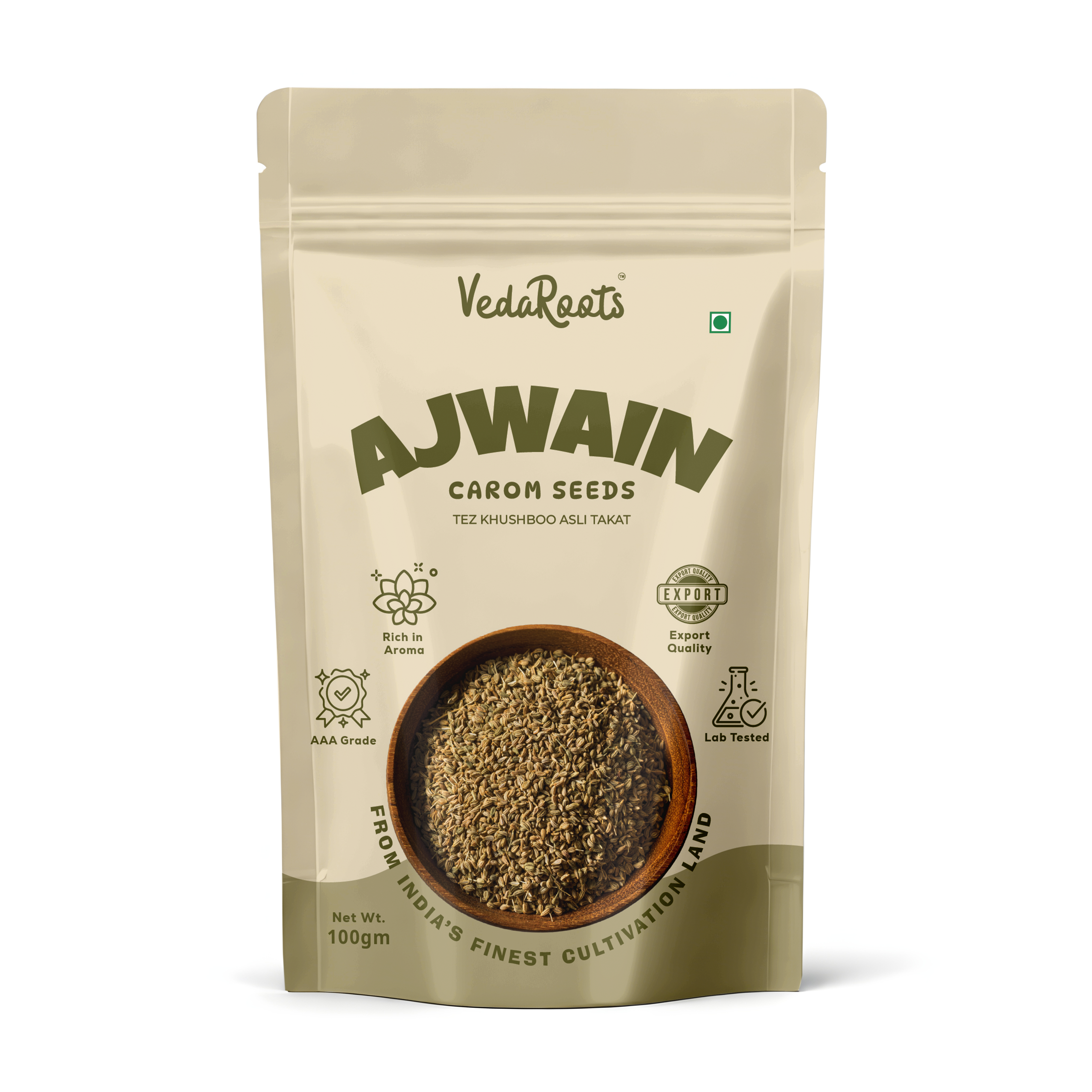 Vedaroots Ajwain Carom Seeds 