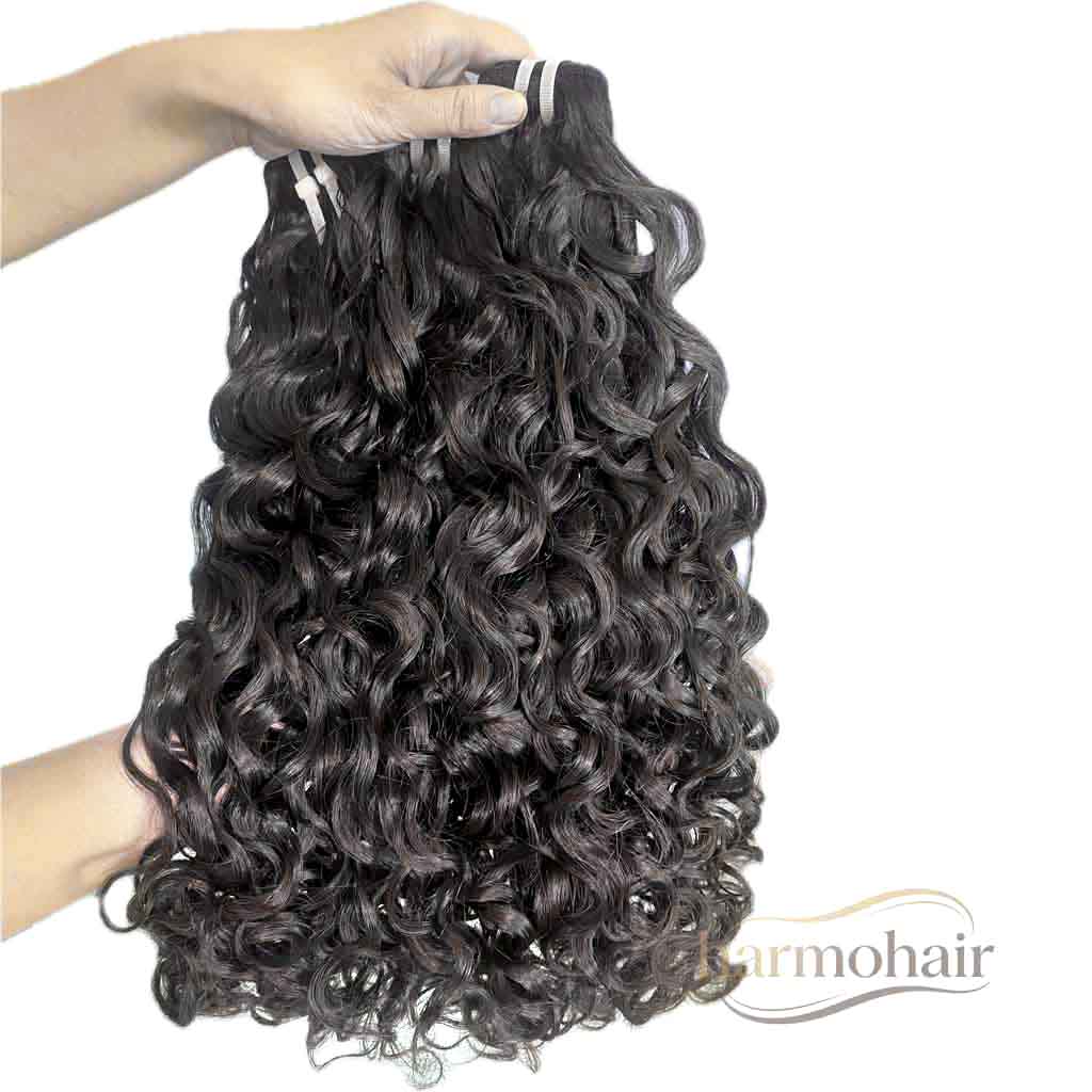  Harmohair Unprocessed raw hair vendor, cuticle-aligned, long-lasting, raw water wave hair