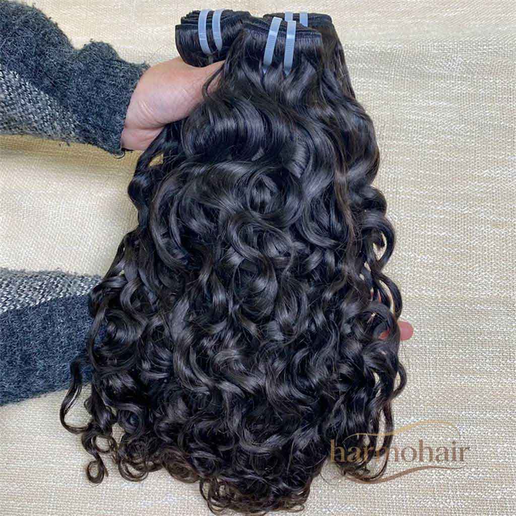  Harmohair Unprocessed raw hair vendor, cuticle-aligned, long-lasting, raw water wave hair