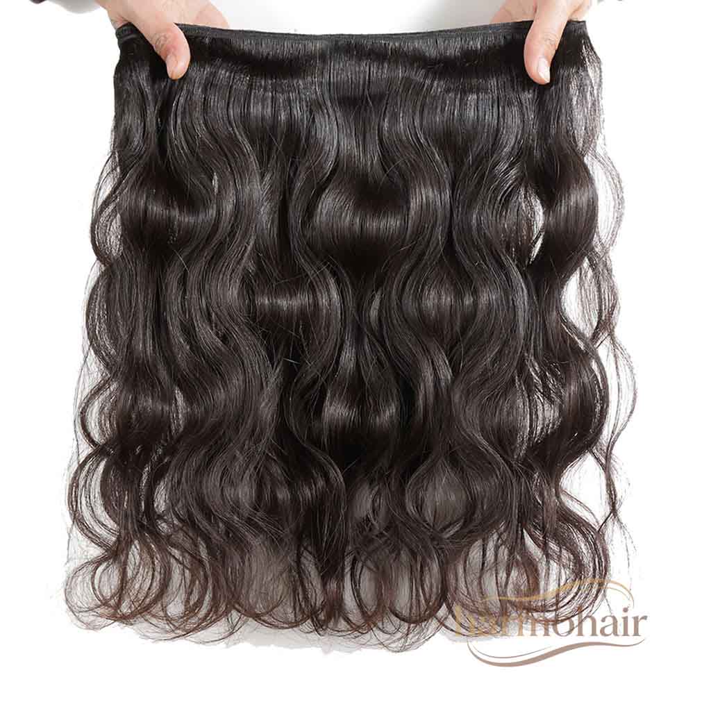 100% Virgin Raw Cuticle‑Aligned Body Wave Hair Bundles