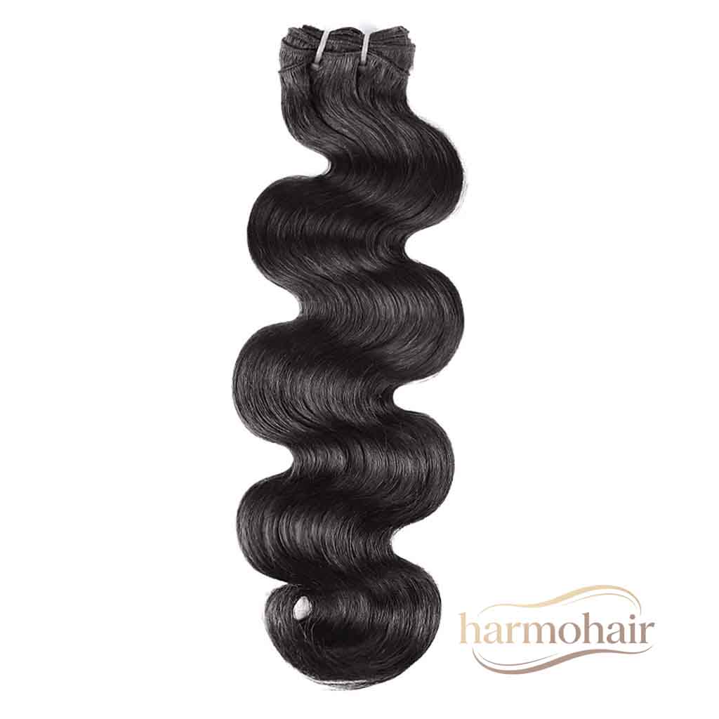  Harmohair Single donor raw hair bundles  wholesale raw body wave hair
