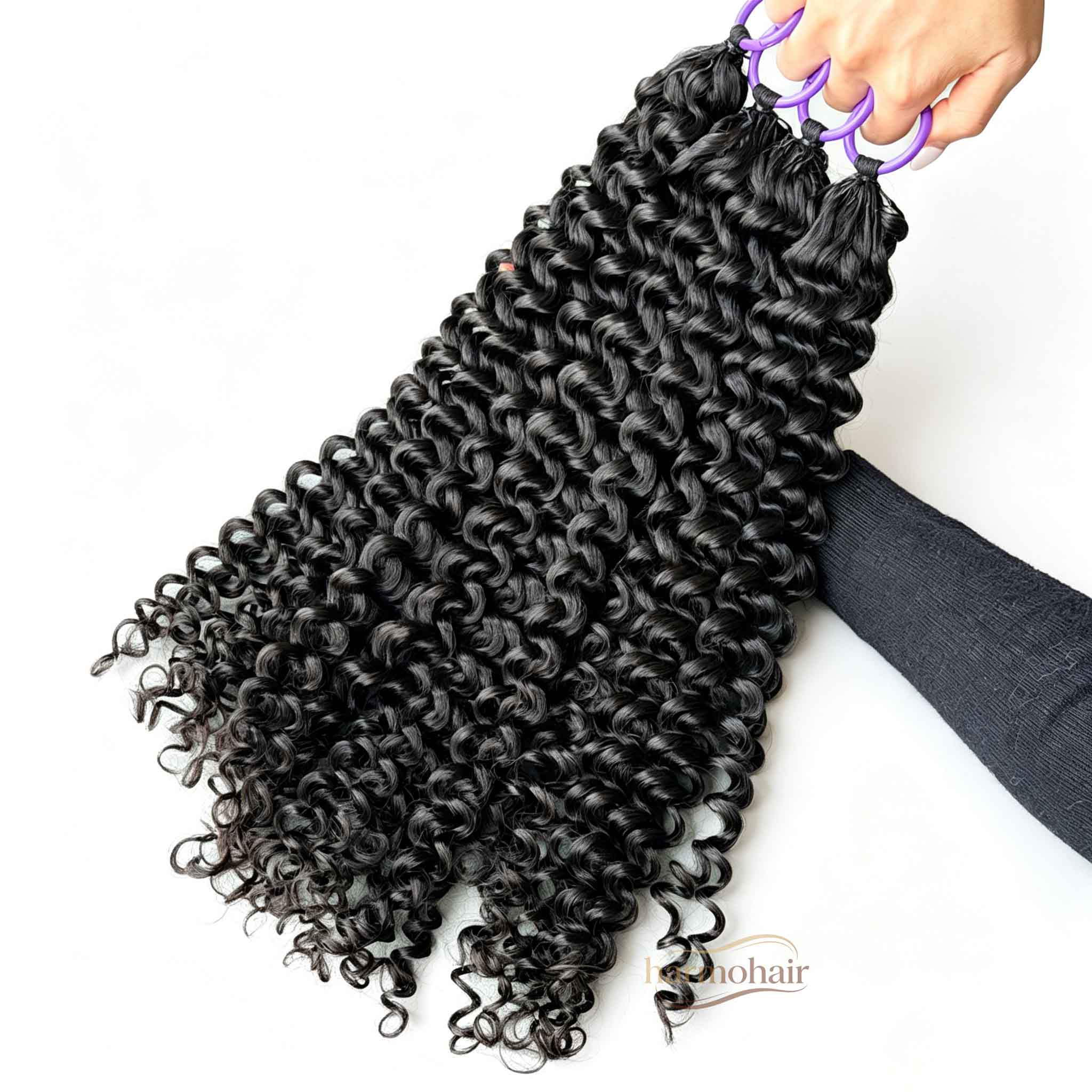 Wholesale New Design Jerry Curly Crochet Hair Extensions Afro Curly For Egypt Market Bulk Supply