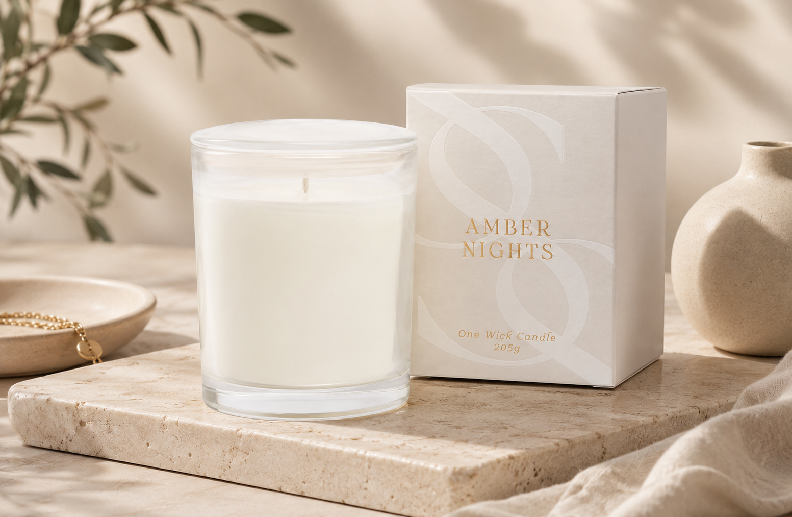 Patchouli & Vanilla Two Wick Candle 