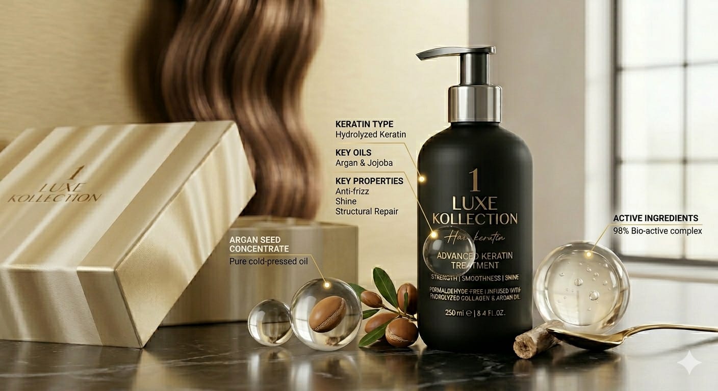 1Luxe Kollection By 🌐 CS7LLC.com™ Hair Keratin Treatment