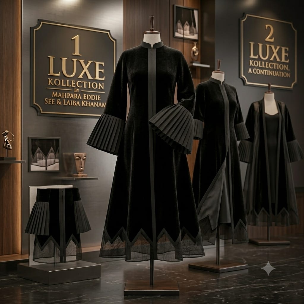 1Luxe Kollection By 🌐 CS7LLC.com™ Customized Black Velvet Frock