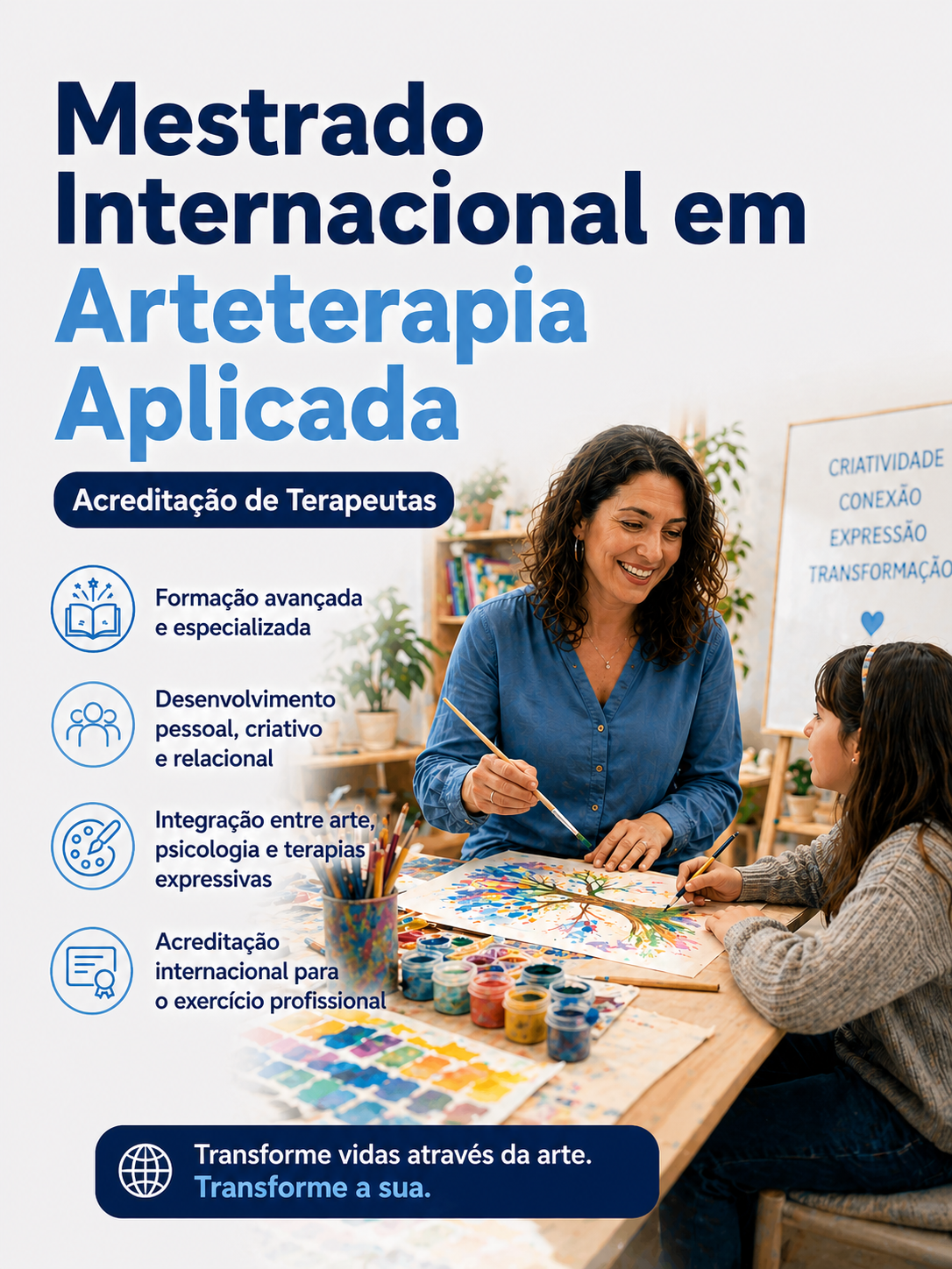 Máster Internacional en Arteterapia Aplicada. Acreditación de Terapeutas