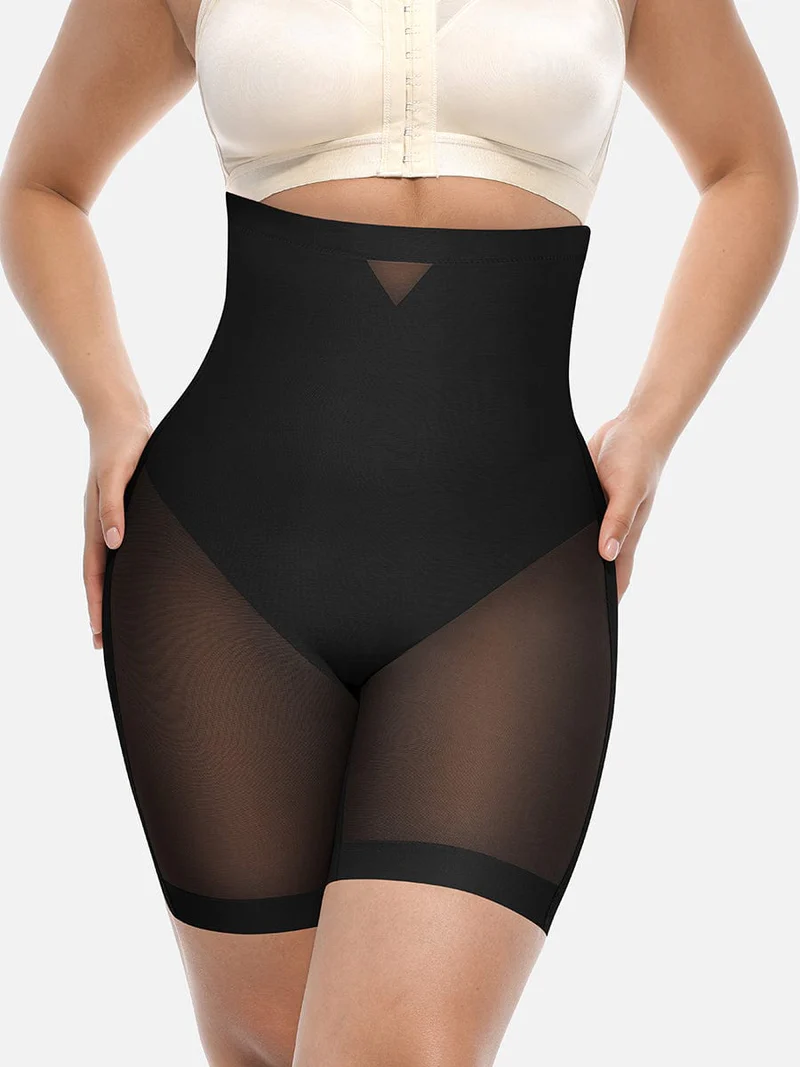 High-Waist Shaping Shorts