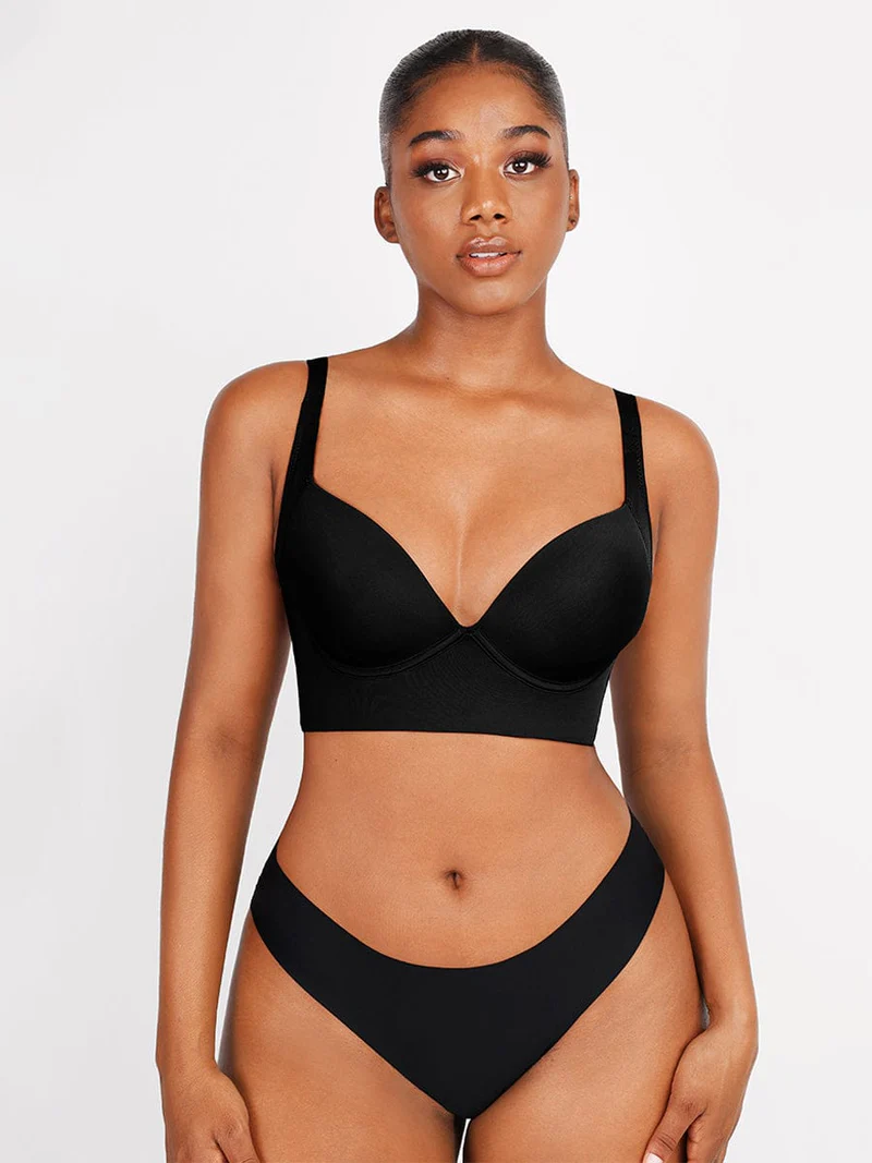 Push Up Seamless Bra & Panty Set