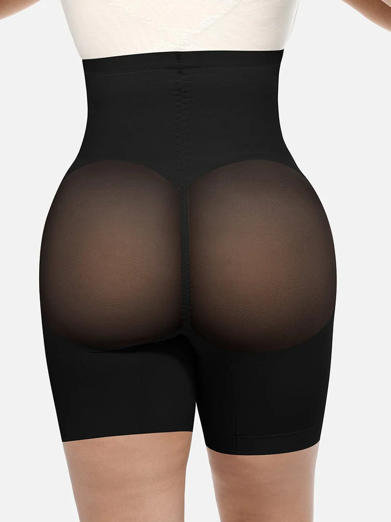 High-Waist Shaping Shorts