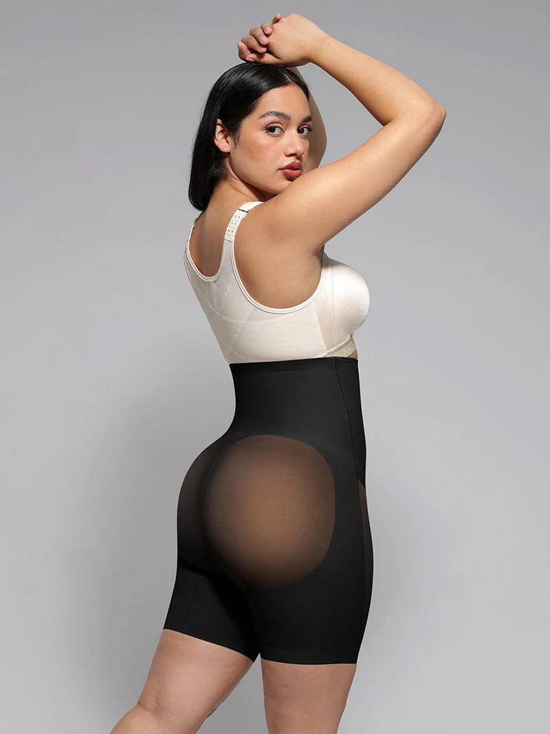 High-Waist Shaping Shorts