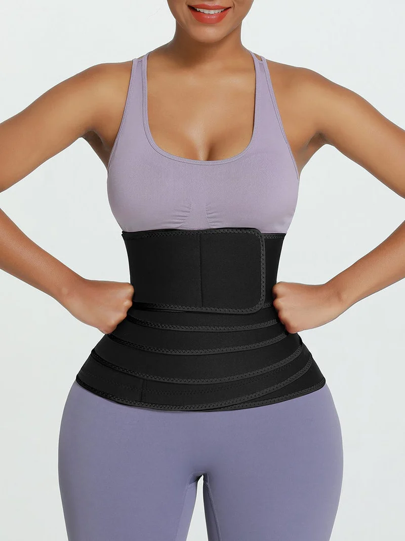 Neoprene Tummy Control Fat Burning Fitting Waist Trimmer Wrap Shaper Belt