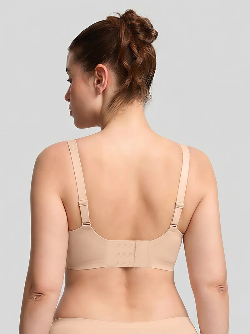 Cut Out Wireless Bra Seamless Jelly Support 