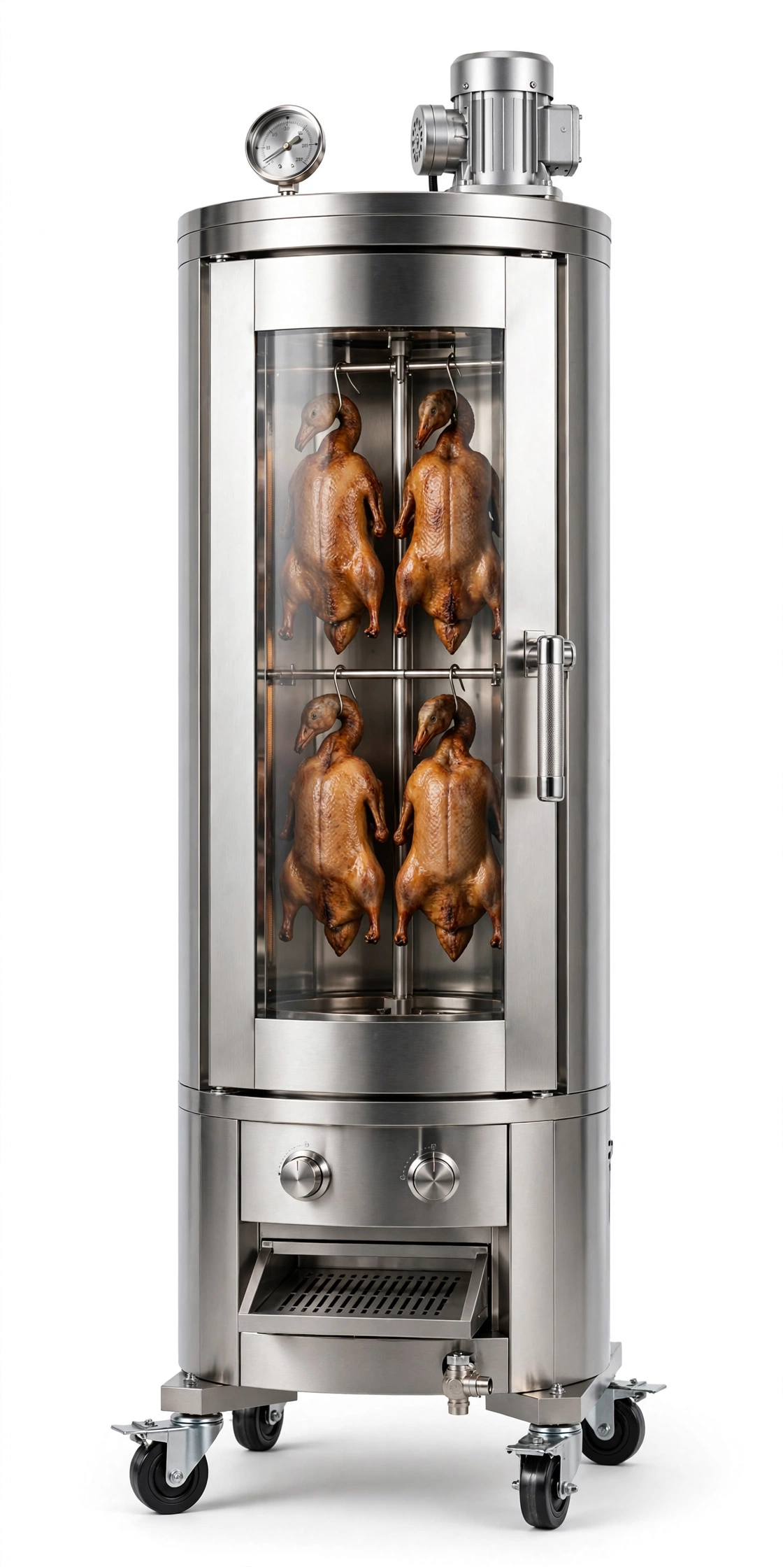 Stainless Steel Vertical Duck Roaster
